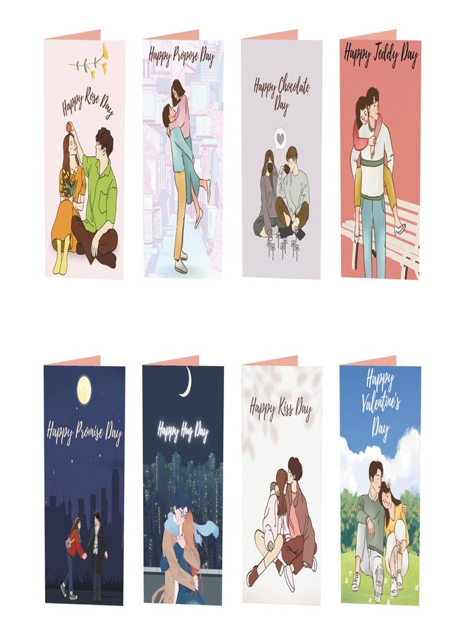 ANISHOP Special Valentine greeting card for couple valentine week 8 greeting card for couple Birthday,anniversary - Image 1